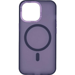 Sonique Magnetic Magmatte Back Cover Purple (iPhone 13 Pro)
