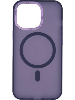 Sonique Magnetic Magmatte Back Cover Purple (iPhone 13 Pro)