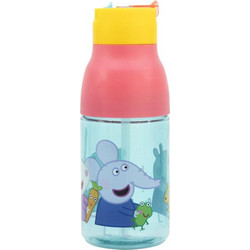 Stor Peppa Pig Core 2022 Παιδικό Παγούρι Πλαστικό BPA Free Φούξια