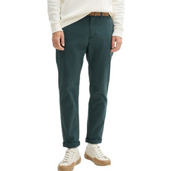 Tom Tailor Ανδρικό Παντελόνι Chino Ελαστικό Slim Εφαρμογή Κυπαρισσί 1027694-10362