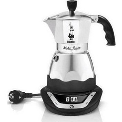 Bialetti 0006093/NP Ηλεκτρικό Μπρίκι Espresso 356W 6Cups Inox