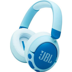 JBL Junior 470NC Ασύρματα Bluetooth Παιδικά Ακουστικά Over Ear με Noise Cancelling Γαλάζια Μπλε