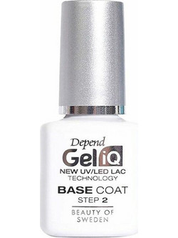 Depend iQ Step 2 Base Coat Ημιμόνιμο Βερνίκι Νυχιών 5ml