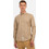 La Martina Ανδρικό Πουκάμισο Μακρυμάνικο Slim Fit Μπεζ ZMC003-PP483-04195