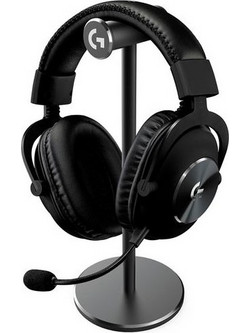 Logitech G Pro X Gaming Headset Over Ear Black + Stand