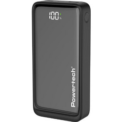Powertech PT-1327 Power Bank 20000mAh 22.5W με 2 Θύρες USB-A & Θύρα USB-C Quick Charge 4.0+ & Power Delivery Black