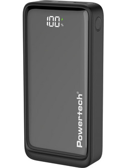 Powertech PT-1327 Power Bank 20000mAh 22.5W με 2 Θύρες USB-A & Θύρα USB-C Quick Charge 4.0+ & Power Delivery Black
