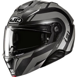 HJC i91 Arven Black Grey Κράνος Μηχανής Flip-Up 1700gr