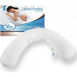 La Luna Μαξιλάρι Θηλασμού & Relax Λευκό 150cm
