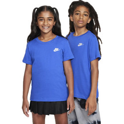 Nike Παιδικό T-Shirt Κοντομάνικο Μπλε Μωβ FZ5177-480