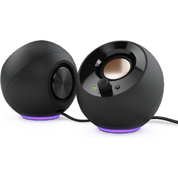 Creative Pebble SE Ηχεία Υπολογιστή 2.0 4.4W με RGB Φωτισμό Black