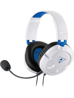 Turtle Beach Force Recon 50P Gaming Headset Over Ear White
