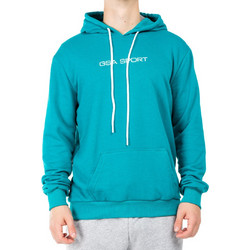 GSA Sport Logo Hoodie Πετρόλ Ανδρικό Αθλητικό Φούτερ με Κουκούλα Πετρόλ 28-1404