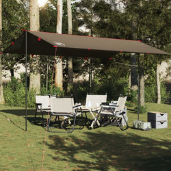 vidaXL Σκίαστρο Παραλίας Καφέ 506x306cm 4009601