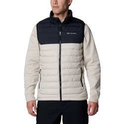 Columbia Powder Lite II Vest Αμάνικο Αθλητικό Ανδρικό Μπουφάν Puffer Μπεζ 2086974-278