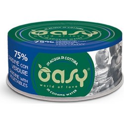 Oasy More Love Adult with Sardines & Vegetables 70gr