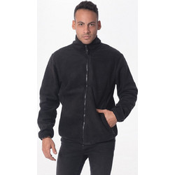 AXON Artic Ανδρική Ζακέτα Fleece με Φερμουάρ Μαύρη 6412