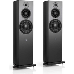 ATC SCM40 Ζεύγος Ηχείων Hi-Fi Δαπέδου 300W 2 Δρόμων Satin Black