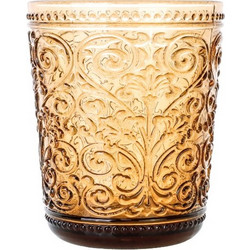 Cryspo Trio Ποτήρι Ουίσκι Γυάλινo Tiero Brown Καφέ 300ml 5290651