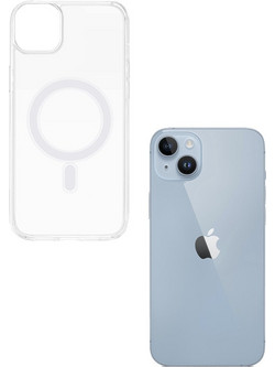Sonique Magnetic Magcase Back Cover Transparent (iPhone 15 Plus)