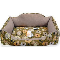 Madpet Deluxe Καναπές Κρεβάτι Σκύλου Μπεζ 55x43cm