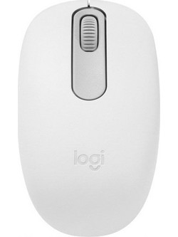Logitech M196 Ασύρματο Bluetooth Ποντίκι White