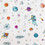 Dimcol Space 188 Πάνα Αγκαλιάς Χασέ Λευκή 80x80cm