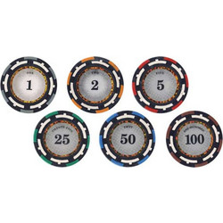 Modiano Clear Vision 25 Αριθμημένες Μάρκες Poker 01.11.910