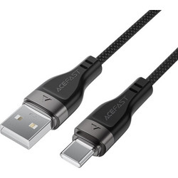 Acefast C11-04 Braided USB-A to USB-C 1.2m Black 6974316280224