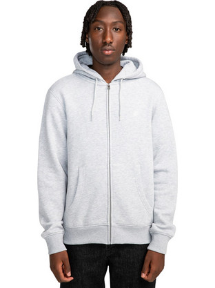 Element Cornell Classic Ανδρική Ζακέτα Φούτερ με Κουκούλα και Φερμουάρ Γκρι ELYFT00170-SGBH