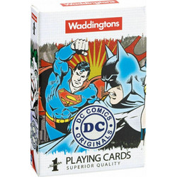 Winning Moves DC Comics Retro Τράπουλα Πλαστικοποιημένη Πολύχρωμη 5200005702366