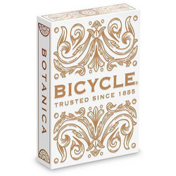 Bicycle Botannica Τράπουλα Πλαστικοποιημένη Μπεζ 10024706