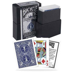 Bicycle Prestige Premium Τράπουλα Πλαστική Royal Blue 1018425
