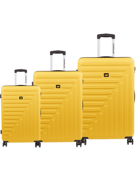 CAT Rockford 84683-42 Σετ Βαλίτσες 3τμχ Κίτρινες