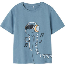 Name It Παιδικό T-Shirt Κοντομάνικο Γαλάζιο 13241571