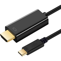 Art Καλώδιο HDMI 2.0 HDMI Male to USB-C Male 1.8m Black