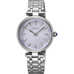 Seiko Conceptual Γυναικείο Ρολόι με Ασημί Μεταλλικό Μπρασελέ SRZ553P1