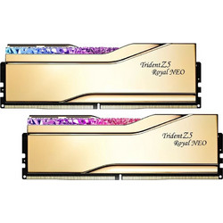 G.Skill Trident Z5 Royal Neo 32GB (2X16GB) DDR5 RAM 8000MHz C38 Gold