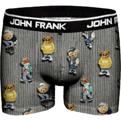 John Frank Cool Teddy Ανδρικό Μποξεράκι Γκρι JFBD325