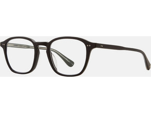 Garrett Leight MARKUS MBK Ανδρικός Σκελετός Γυαλιών Οράσεως Κοκάλινος Μαύρος
