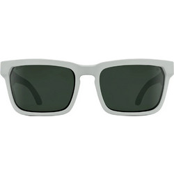 SPY Helm Ανδρικά Γυαλιά Ηλίου Τετράγωνα Κοκάλινα Λευκά με Μαύρο Φακό