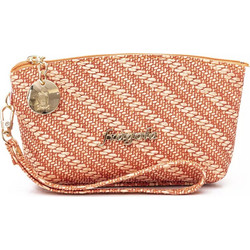 Fragola Straw PC013 Γυναικείο Νεσεσέρ με Θήκες 16x4x9cm Πορτοκαλί