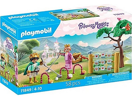 Playmobil Princess Magic Βασιλικοί Διάδοχοι με Παιχνίδια στον Κήπο για 4-10 Ετών 71849