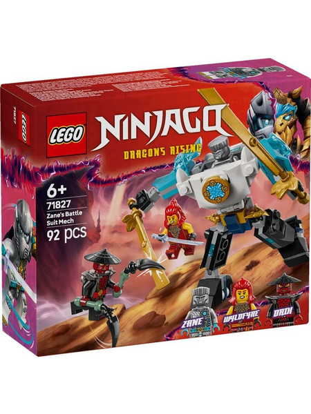 Lego Ninjago Zane's Battle Suit Mech για 6+ Ετών 71827
