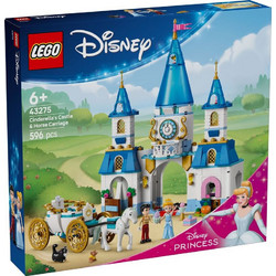 Lego Disney Princess Cinderella's Castle & Horse Carriage για 6+ Ετών 43275
