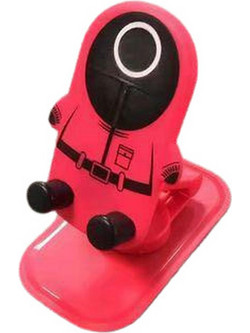 M2 Desktop Series Squid Game 3458934958344 Βάση Κινητού για Γραφείο Κόκκινη