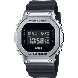 Casio G-Shock Ψηφιακό Ανδρικό Ρολόι Χρονογράφος με Μαύρο Καουτσούκ Λουράκι GM-5600U-1ER