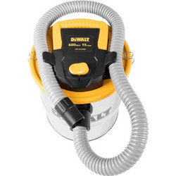 DeWALT DXV15A Σκούπα Στάχτης 600W με Κάδο 15lt