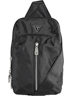 Guess Ανδρική Τσάντα Στήθους Μαύρη HMLUHNP5117-BLA