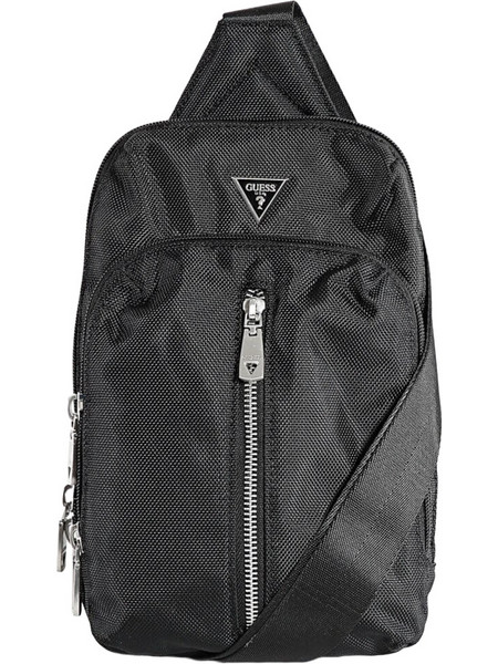 Guess Ανδρική Τσάντα Στήθους Μαύρη HMLUHNP5117-BLA